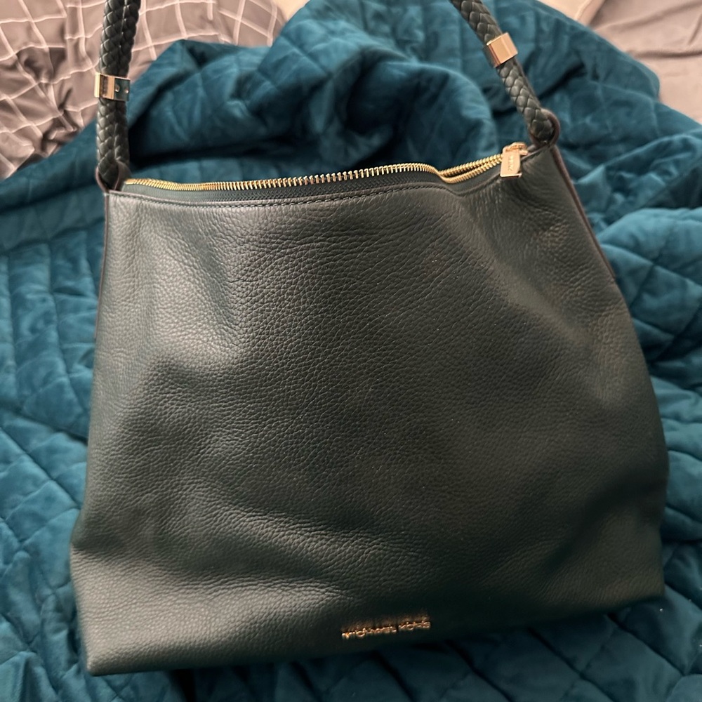 Michael Kors Large Lexington Shoulder Bag in Dark Green - Picture 4 of 4